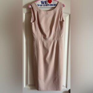 White House Black Market Baby Pink Sheath Dress